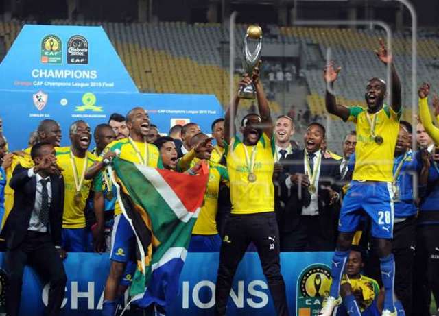 صن داونز الجنوب افريقي يفوز بجائزة أفضل ناد في أفريقيا لعام 2016