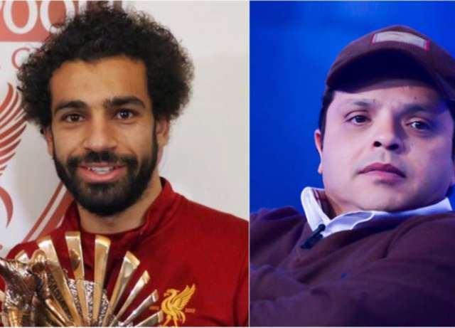 (شاهد)محمد هنيدى<< يبارك لمحمد صلاح>> عى طريقته الخاصه