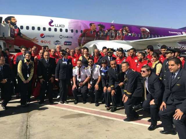 بعثة المنتخب إلي سويسرا لبدء معسكر الأعداد