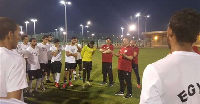 المنتخب الأوليمبي يستعد لمباراته الودية الثانية أمام السعودية بمران خفيف