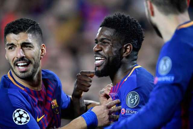 دوري أبطال أوروبا في مباراة الأهداف العكسية : برشلونة يقترب من نصف النهائي برباعية ساحقة في روما