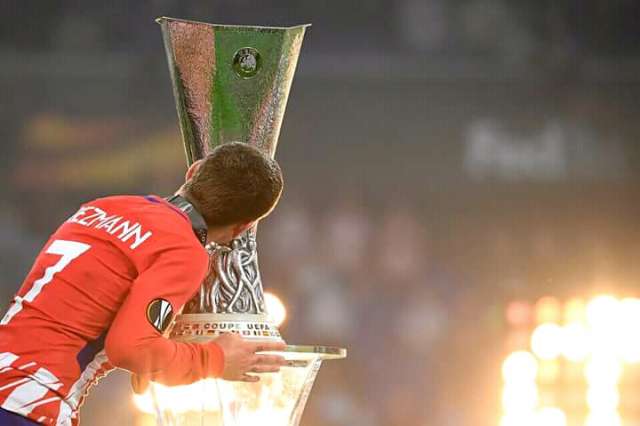 جريزمان يقود أتليتكو مدريد للفوز بالدوري الأوروبي