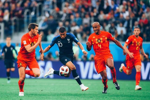فرنسا في نهائي مونديال روسيا 2018 بالفوز على بلجيكا 1-0