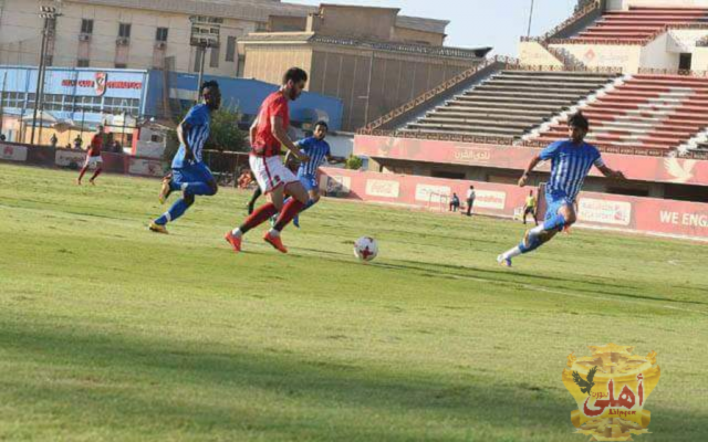 الأهلي يتعادل سلبيا أمام نجوم المستقبل في الشوط الأول