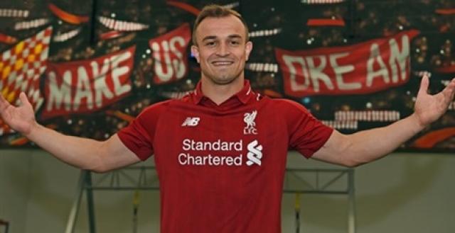 شاكيري عن محمد صلاح: سعيد باللعب بجانبه وأتمنى أن يستمر على مستواه