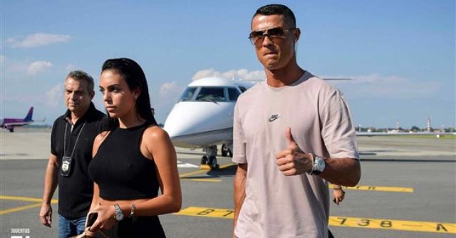 كريستيانو رونالدو في تورينو للانضمام لتدريبات يوفنتوس