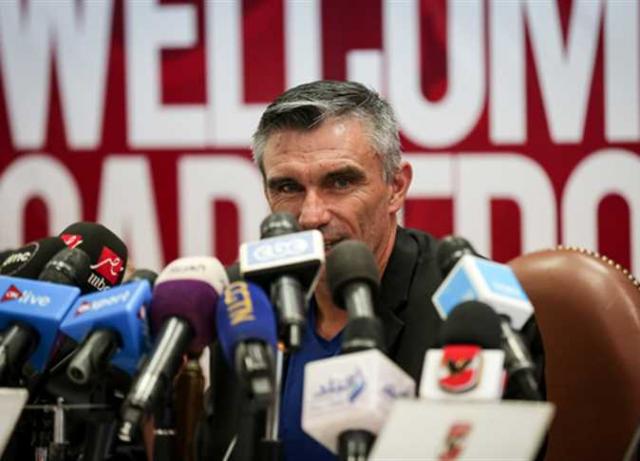 اليوم..المؤتمر الصحفي لمدربي الأهلي وتاونشيب قبل مواجهة برج العرب