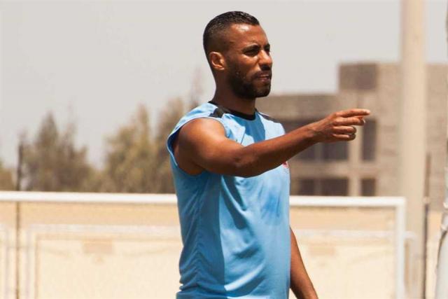 حسام عاشور يخضع لفحص طبي في مران الأهلي