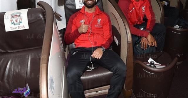 صلاح يطير إلى أمريكا برفقة ليفربول للمشاركة فى كأس الأبطال الدولية