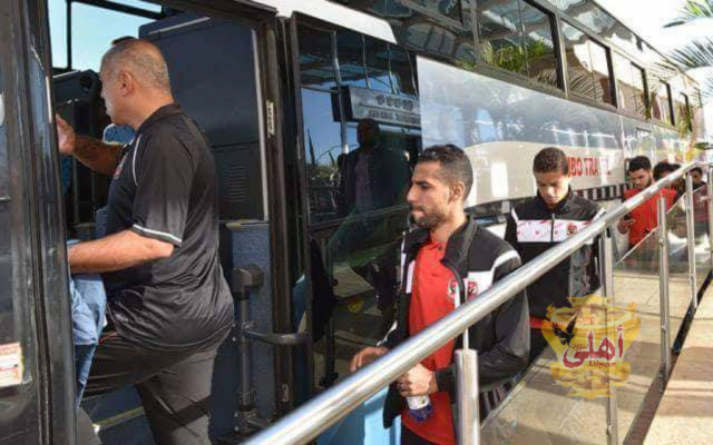 الأهلي يتوجه إلي الملعب الوطني ملعب المباراة