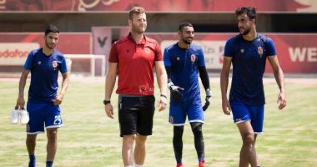 الأهلي يواصل تدباه استعدادا للمصرى ومحاولات لتجهيز الثلاثى المصاب