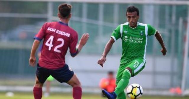 عبد الشافى أساسيا فى الودية الأخيرة للأهلى السعودى قبل الموسم الجديد