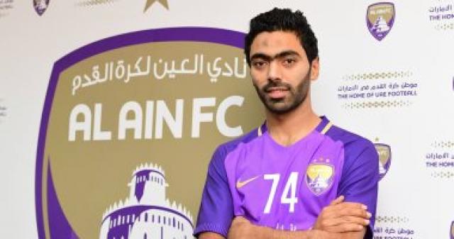 أجيرى يحضر مباراة السوبر الإماراتى لمتابعة حسين الشحات