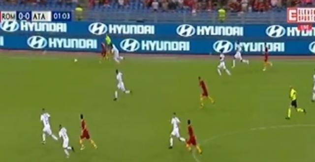«أتلانتا» يتقدم على روما بثلاثية في الشوط الأول (فيديو)