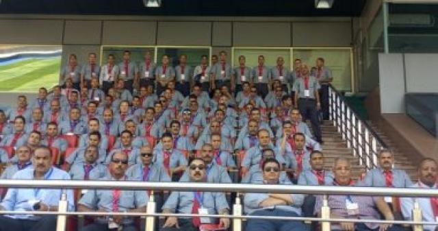 أمن الأهلى يستقبل الجماهير قبل مواجهة الإنتاج الحربى