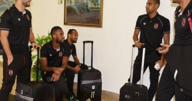 نشر صور وصول بعثة الأهلى إلى غينيا بعد 11 ساعة طيران