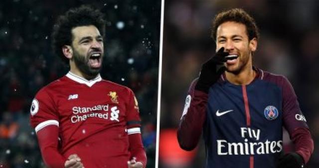 صراع محمد صلاح ونيمار يتجدد بعد 6 سنوات.. فيديو