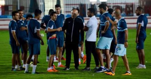 هذه هى نصيحة جروس لمهاجمى الزمالك قبل مباراة المقاولون