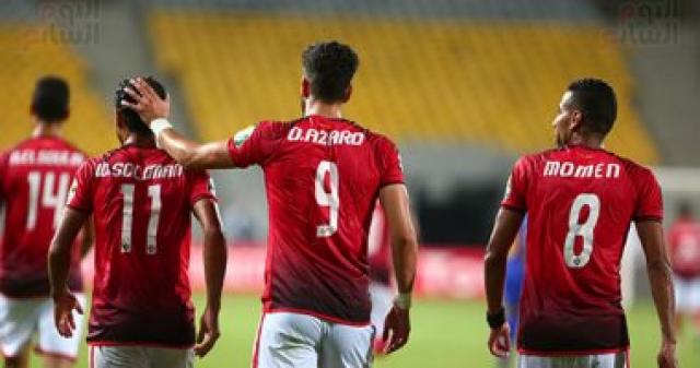 الأهلى يؤدى مرانه الأول فى لبنان على ملعب صيدا قبل مواجهة النجمة