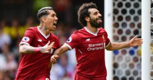 شاهد تحدى محمد صلاح وفيرمينو فى تدريبات ليفربول قبل مباراة تشيلسي