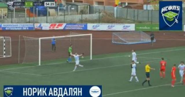 فيديو.. هدف مذهل من ركلة جزاء فى الدوري الروسي