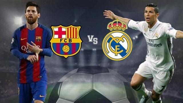 رابط سريع .. مشاهدة مباراة ( الكلاسيكو ) ريال مدريد وبرشلونة .. بث مباشر برشلونة ضد ريال مدريد