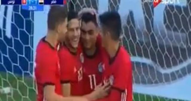 رمضان صبحي و طاهر يقودان المنتخب الأوليمبى أمام تونس