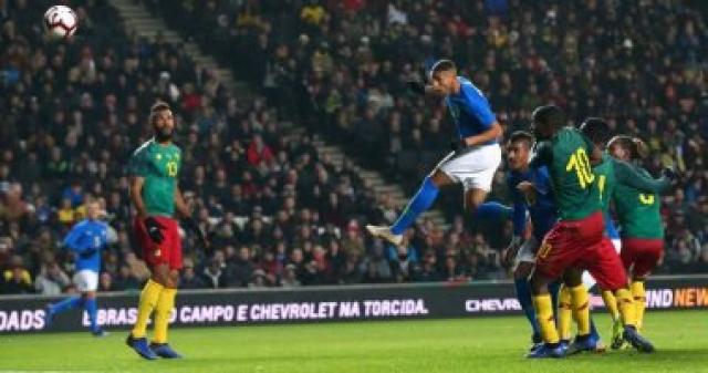 ملخص وأهداف مباراة البرازيل ضد الكاميرون وديا