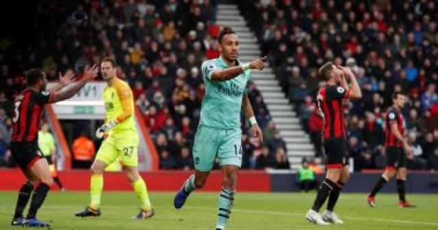 فيديو.. أوباميانج يسجل الهدف 1800 لأرسنال فى البريميرليج ضد بورنموث