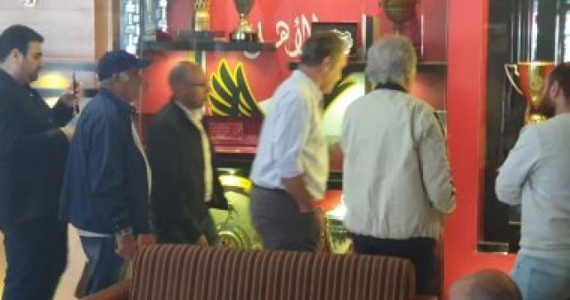 الخطيب يجتمع بـ مارتن لاسارتي فى الأهلي