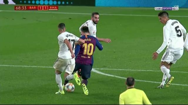 صورة من المباراة