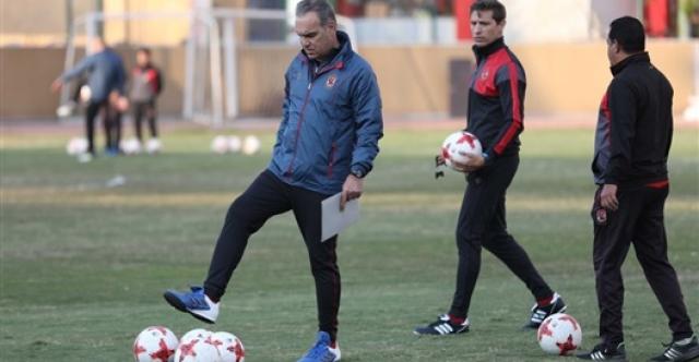 لاسارتي ينفرد برباعي الأهلي في المران الأخير استعدادا لمواجهة الجونة