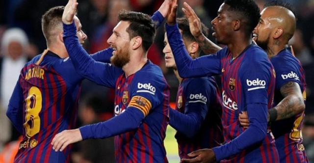 برشلونة يواصل تربعه على صدارة الليجا بالفوز على فاليكانو 1/3