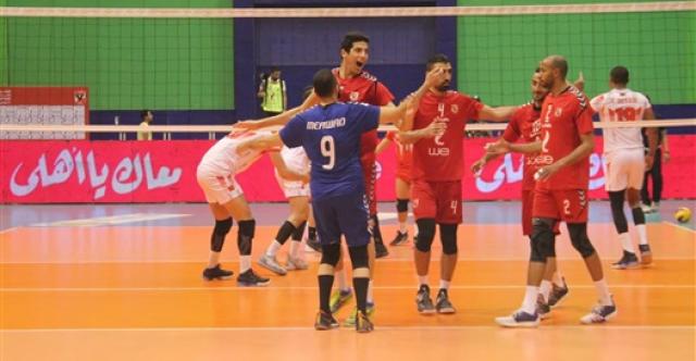 الأهلي يصعد إلى نهائي البطولة الأفريقية للكرة الطائرة