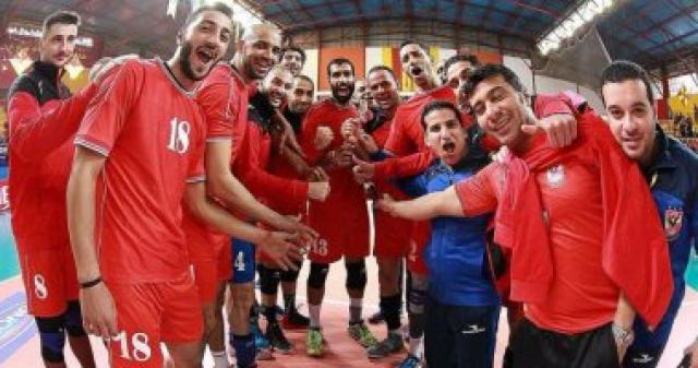رجال الأهلى أمام سموحة فى مهمة الدفاع عن لقب أفريقيا للطائرة