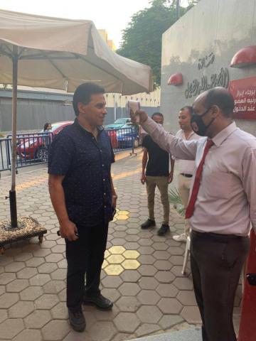 البدرى يزور الأهلي