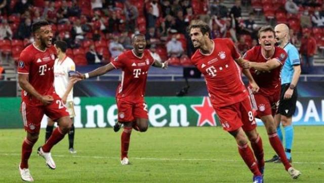 بايرن ميونخ يقهر إشبيلية ويتوج بالسوبر الأوروبي