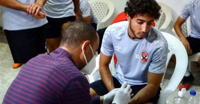 مسحة طبية للاعبي الأهلي فور العودة للقاهرة مساء اليوم
