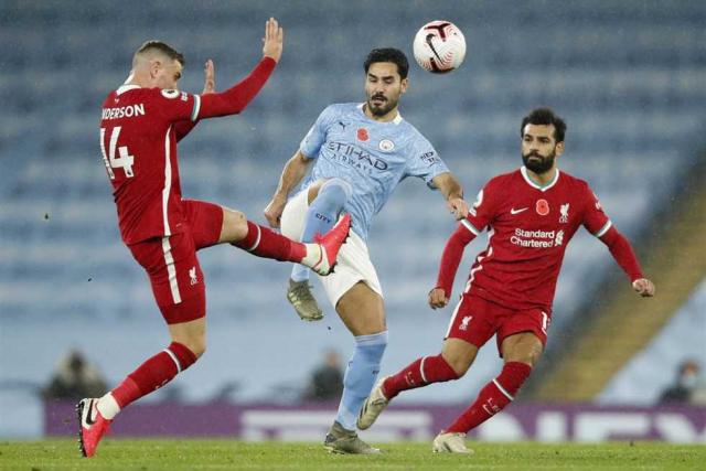 مباراة مانشستر سيتي و ليفربول في الدوري الإنجليزي - صورة أرشيفية