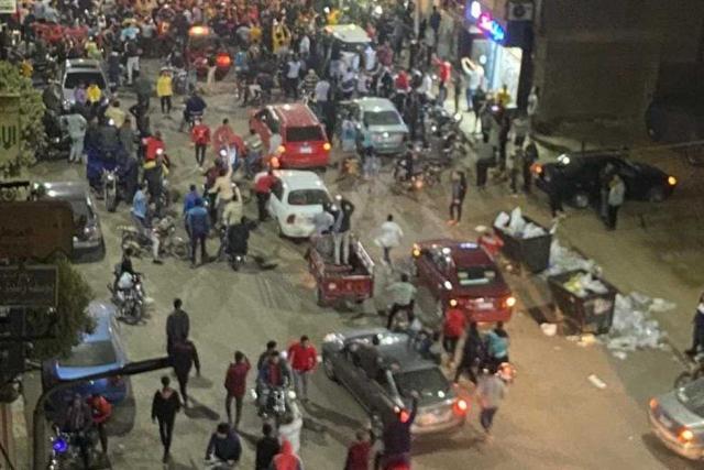 احتفالات الفوز بالبطولة الأفريقية بقنا