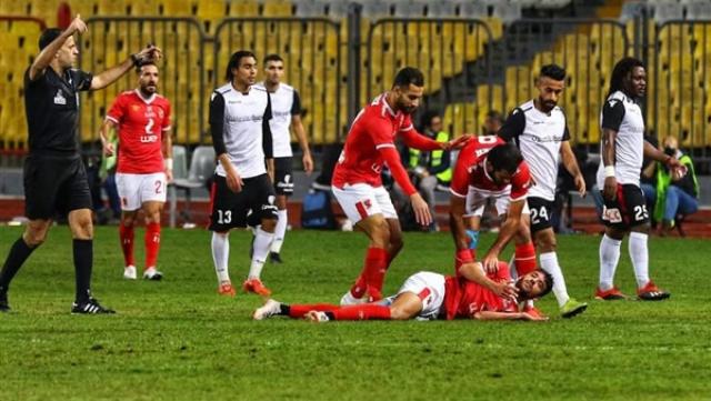 الأهلي يكشف حجم إصابة طاهر محمد طاهر