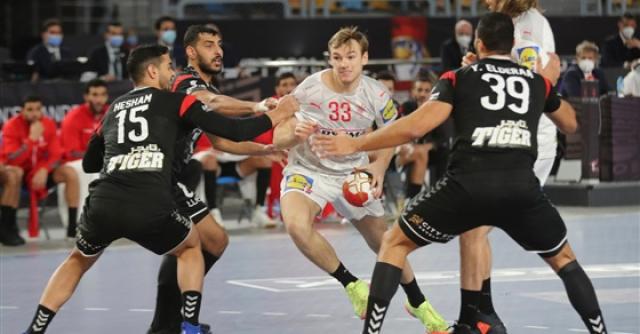 الدنمارك تتأهل الى المربع الذهبى لمونديال اليد بالفوز على مصر برميات الجزاء