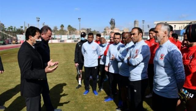 أشرف صبحي يوجه رساله خاصه للنادي الأهلي