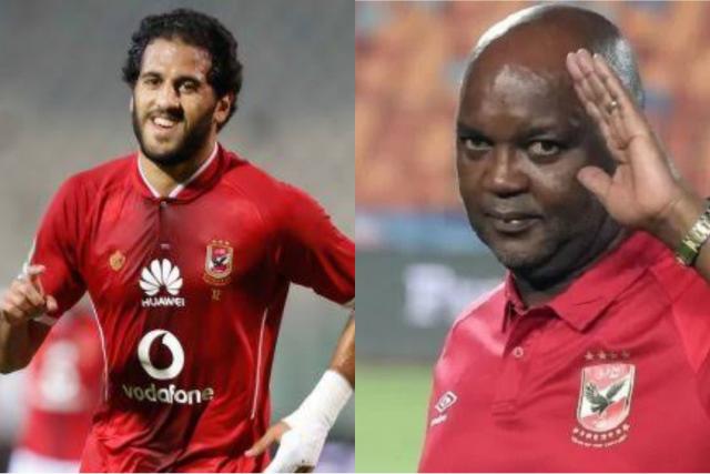 موسيماني يفاجئ مروان محسن قبل مباراة الدحيل