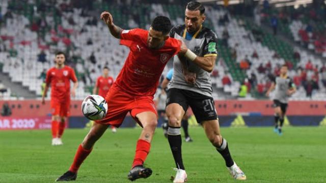 الحكم يُلغي هدف الأهلي الثاني أمام الدحيل بعد الرجوع لتقنية الفيديو