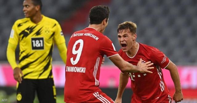 كيميتش وليفاندوفسكي نجما بايرن ميونيخ