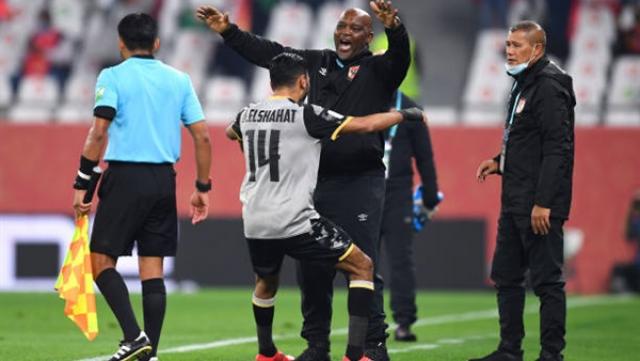 موسيماني يتفقد ملعب مباراة الفريق أمام بايرن ميونخ