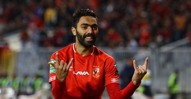 حسين الشحات يحتفل بتيشرت دييجو كوستا ويوجه رسالة له