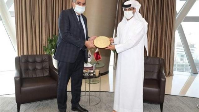 رئيس الإتحاد القطرى يستقبل أحمد مجاهد على خلفية بطولة العالم للأندية