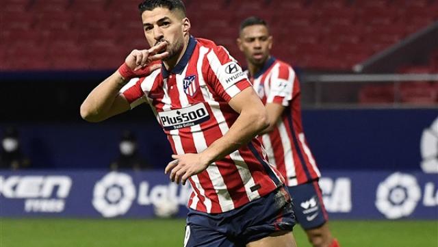 سواريز يعتلي صدارة هدافي الدوري الإسباني